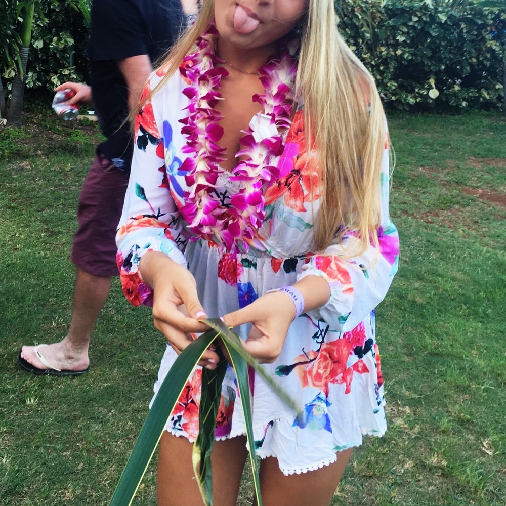Floral romper
